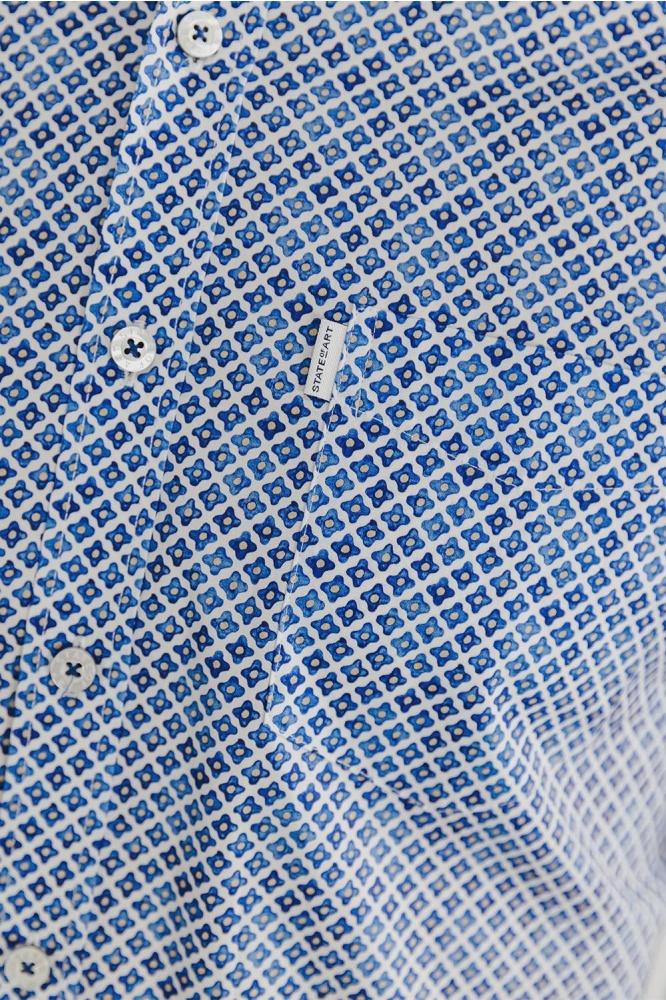 POPLIN OVERHEMD VAN STRETCH KATOEN 21415236 1157